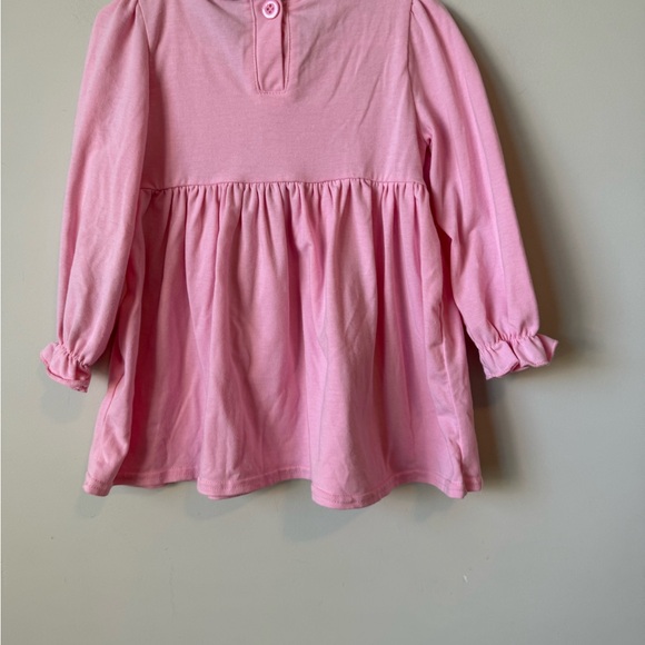 Simply boutique pink Christmas tree smocked top size 2T - Picture 2 of 5